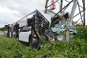 Schwerer Bus Unfall Koeln Porz Gremberghoven Neuenhofstr P387